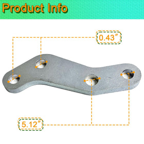 LY 5KYSON knuckle arm side view highlights sturdy construction.