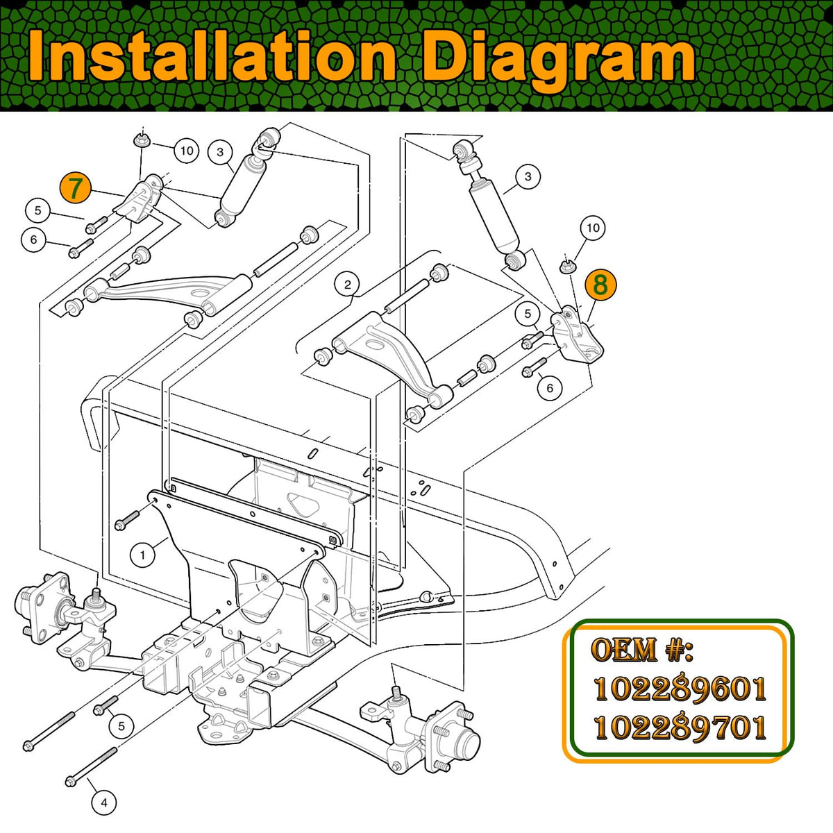 LY 5KYSON OEM replacement driver-side clevis for exact fit.