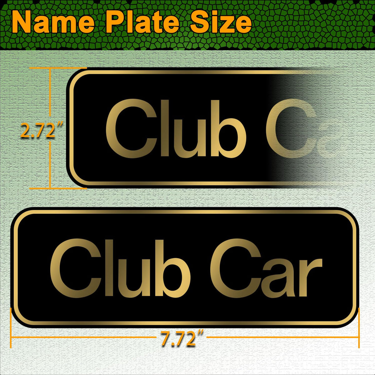 Close-up of LY 5KYSON tempo name plate showing durable finish.