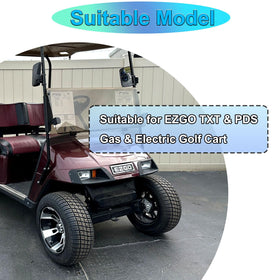 LY 5KYSON EZGO TXT front name plate for a clean OEM-style badge