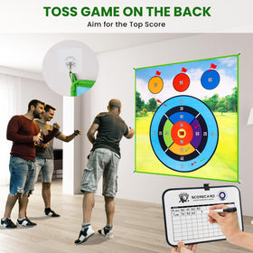 LYDARZ backyard golf game mat for outdoor fun and indoor play