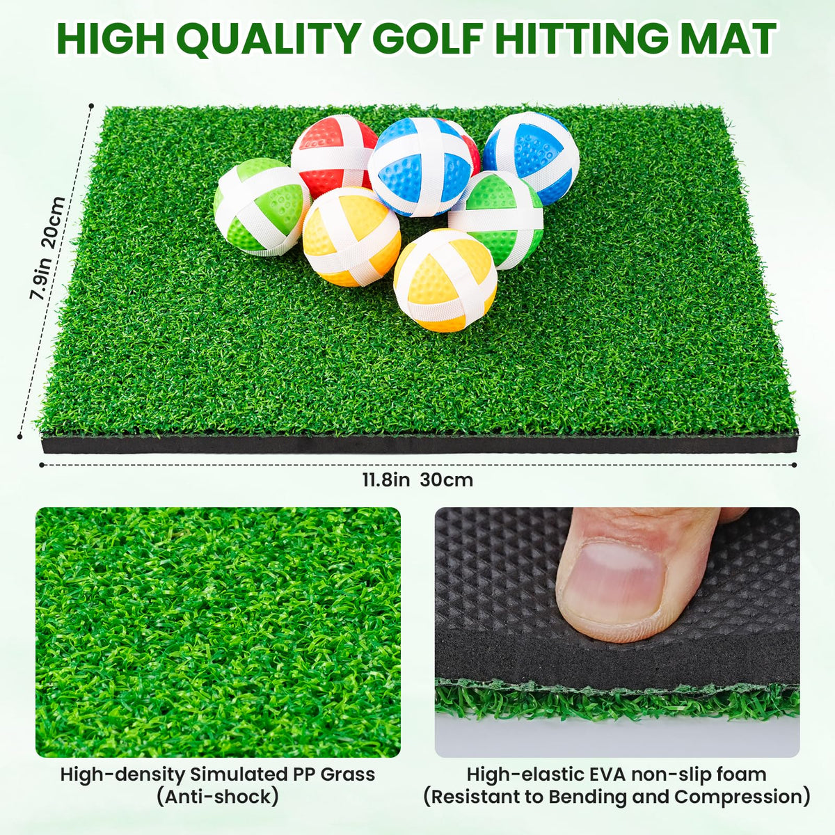 LYDARZ Battle Golf mat party-fun perfect for indoor and outdoor gatherings and competitions.