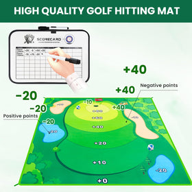 LYDARZ Battle Golf Set all-weather golf mat built for year-round practice