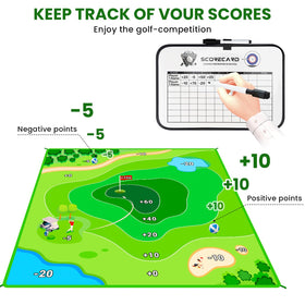 LYDARZ golf party game mat perfect for gatherings and friendly competition