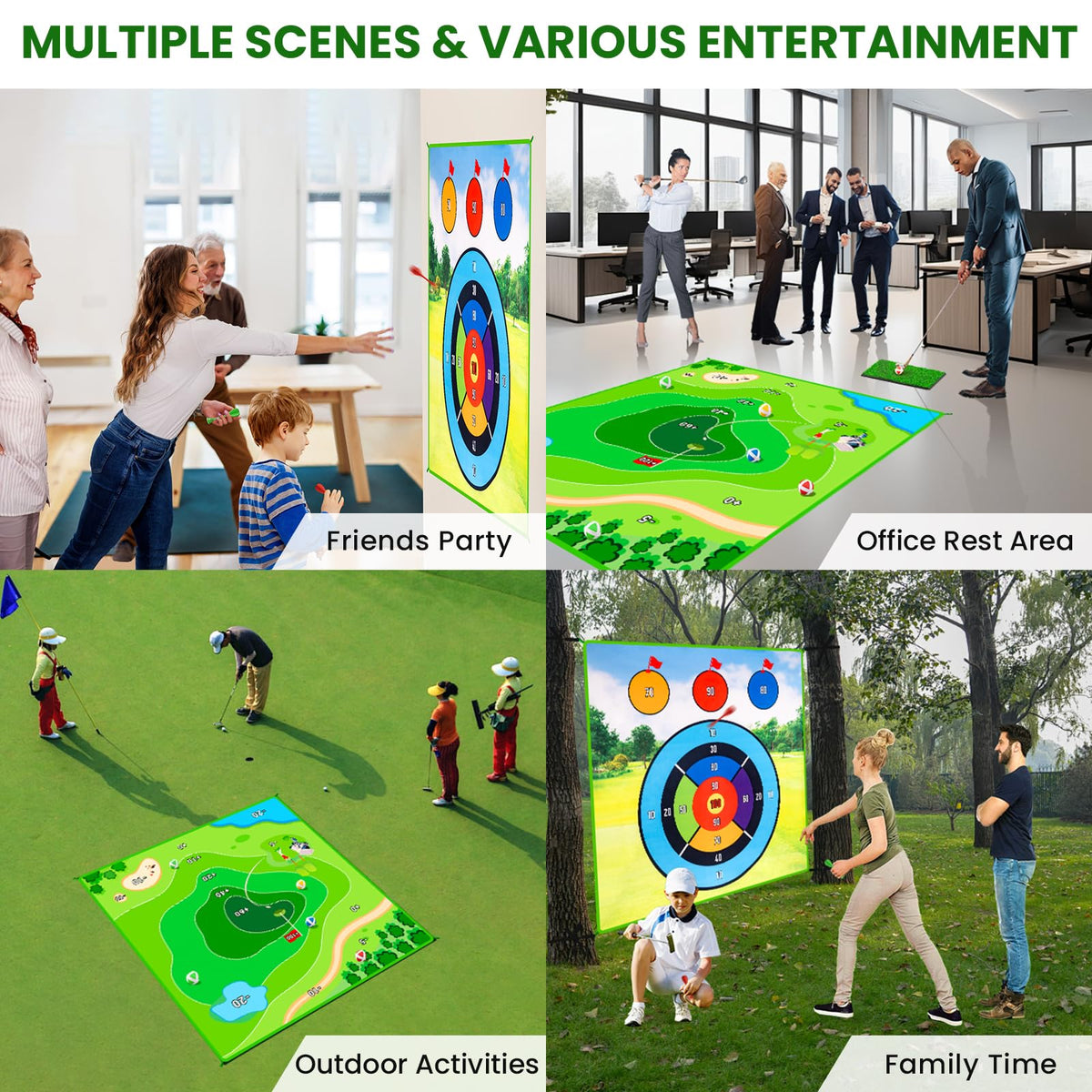 LYDARZ training mat supports skill-building with engaging golf-style challenges