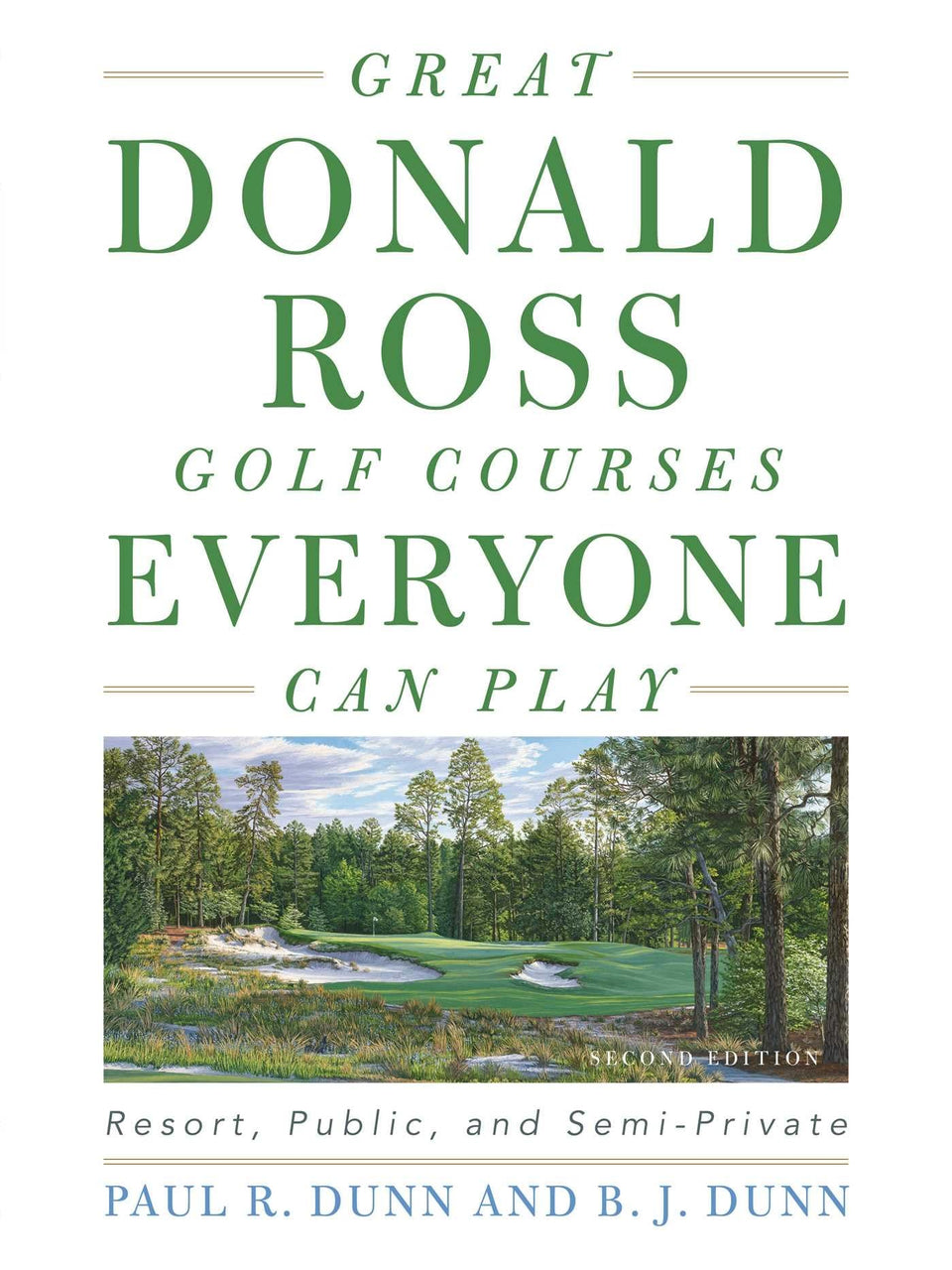 Lyons Press Great Donald Ross Golf Courses cover; iconic layouts for golfers
