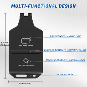 LZFAN bag-compatible-universal-fit ensures the attachment works with most golf bags.
