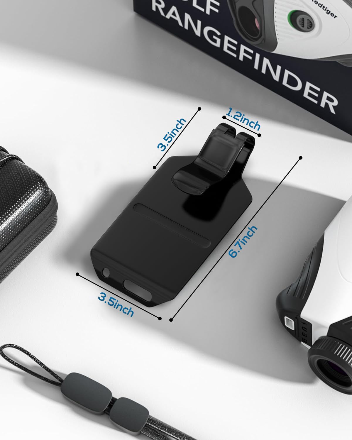 LZFAN easy-install-access-on-the-go design fits any golf bag.