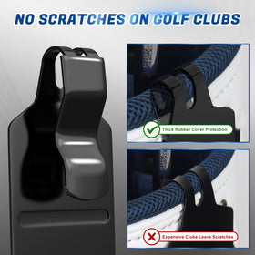 LZFAN multi-item-organizer streamlines on-bag storage for towels, brushes and tees.