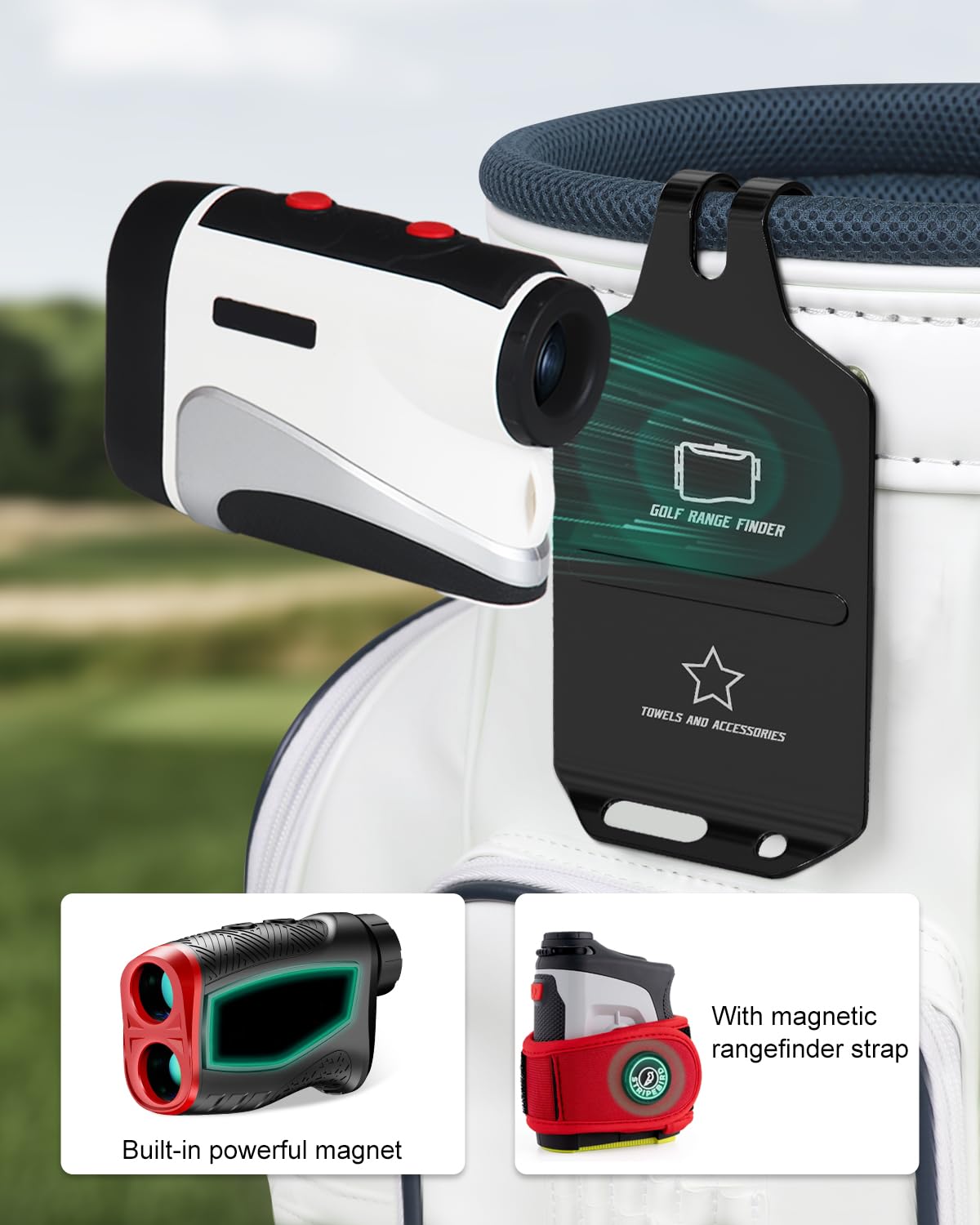 LZFAN secure-edge-protection-rubber-sleeve protects clubs from scratches.