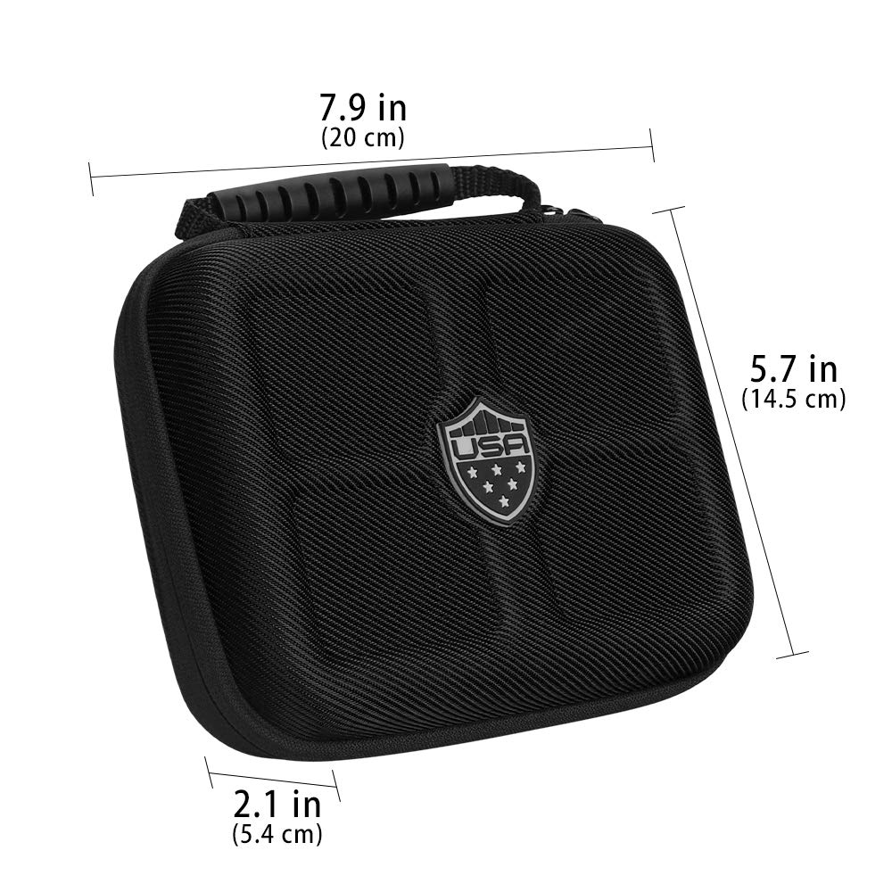 LZFAN semi-hard exterior shields SC300 from shocks during travel.