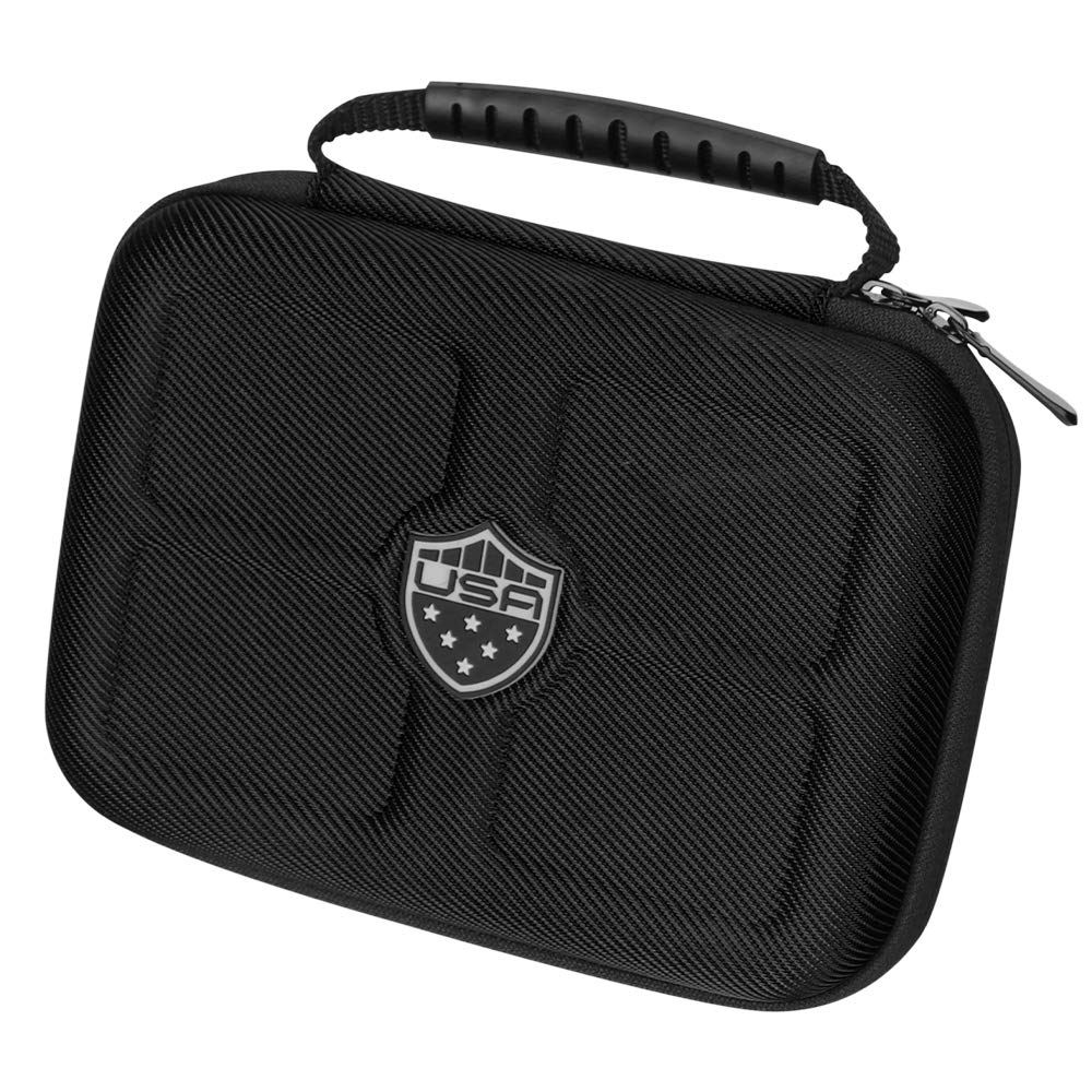 LZFAN Voice Caddie SC300 case closed for portable protection.