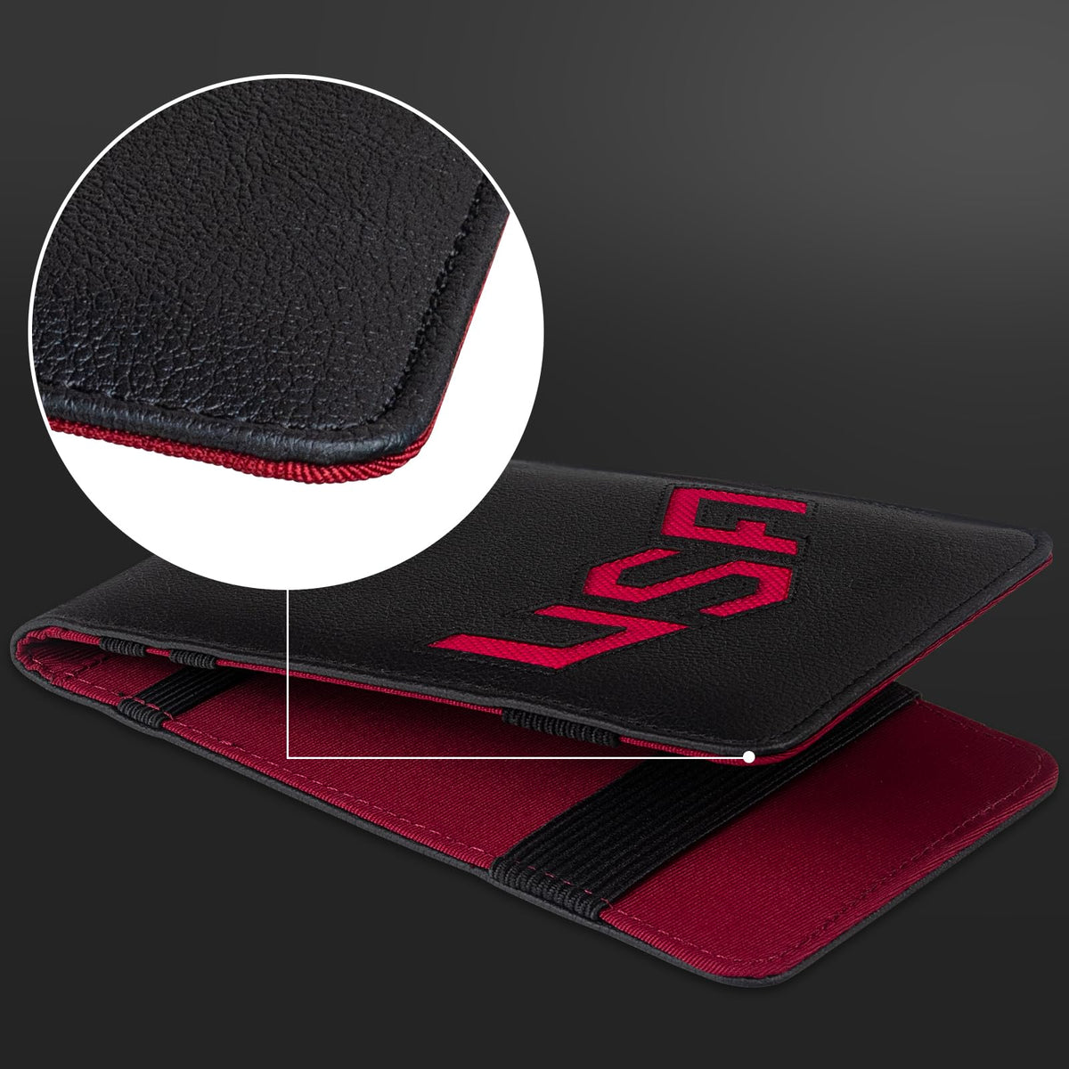 LZFAN embroidery scorecard holder adds lasting quality to your golf bag
