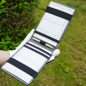 LZFAN scorecard holder fits in back pocket for quick access.