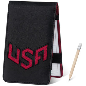LZFAN golf scorecard holder with premium leather for durable rounds