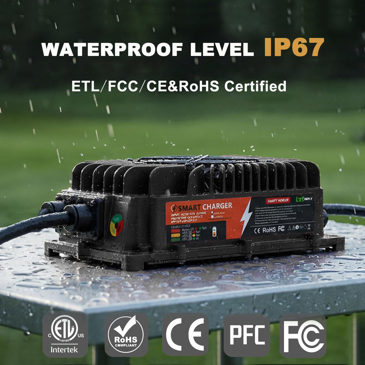 Lztsuply 0V battery rescue function helps revive deeply discharged packs.