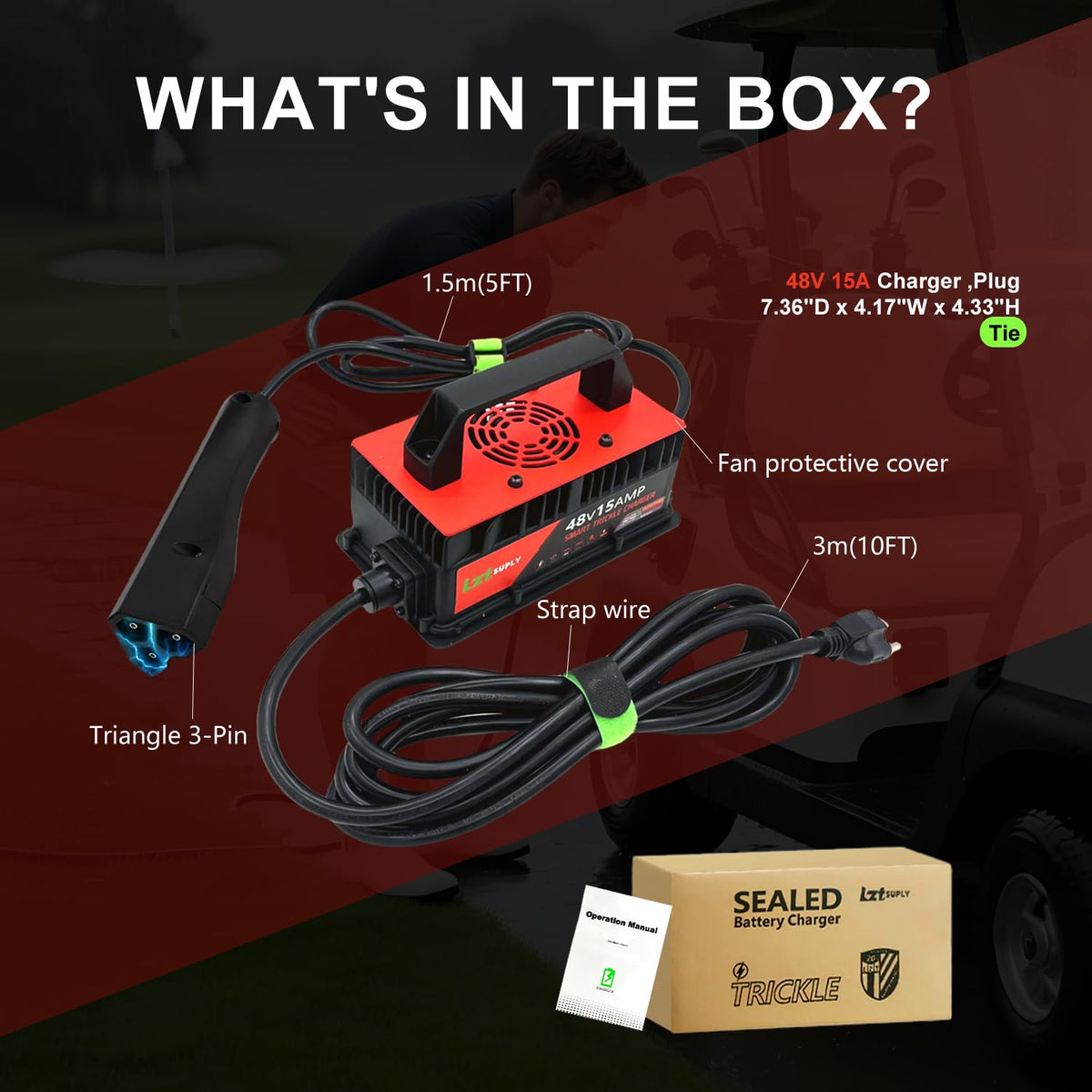 Lztsuply 0V charging capability helps revive long-idle batteries when needed
