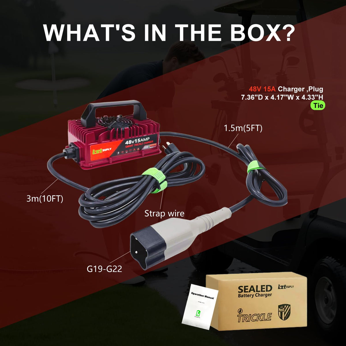 Lztsuply 0V rescue charging helps revive long-unused batteries.