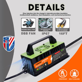 Lztsuply 16 ft power cable offers flexible installation