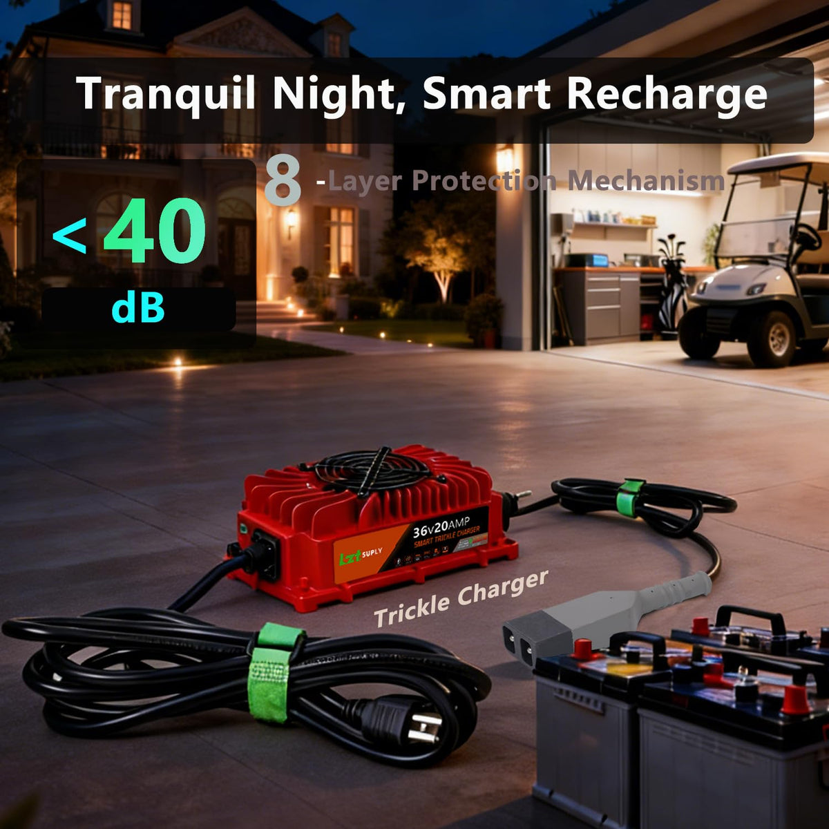 Lztsuply NTC temperature monitoring supports safe charging in varying conditions.