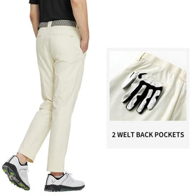 M MAELREG pocket details display the five-pocket layout for essentials.
