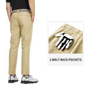 M MAELREG five-pocket layout secures phone, keys, and cards.