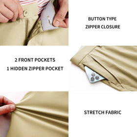 M MAELREG quick-dry fabric keeps you comfortable during activity.