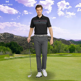 M MAELREG dress pants back view with clean lines and secure waistband