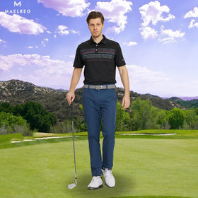 M MAELREG dress pants back view shows clean lines suitable for business and golf