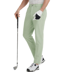 M MAELREG Golf Pants front view showing five pockets for essentials