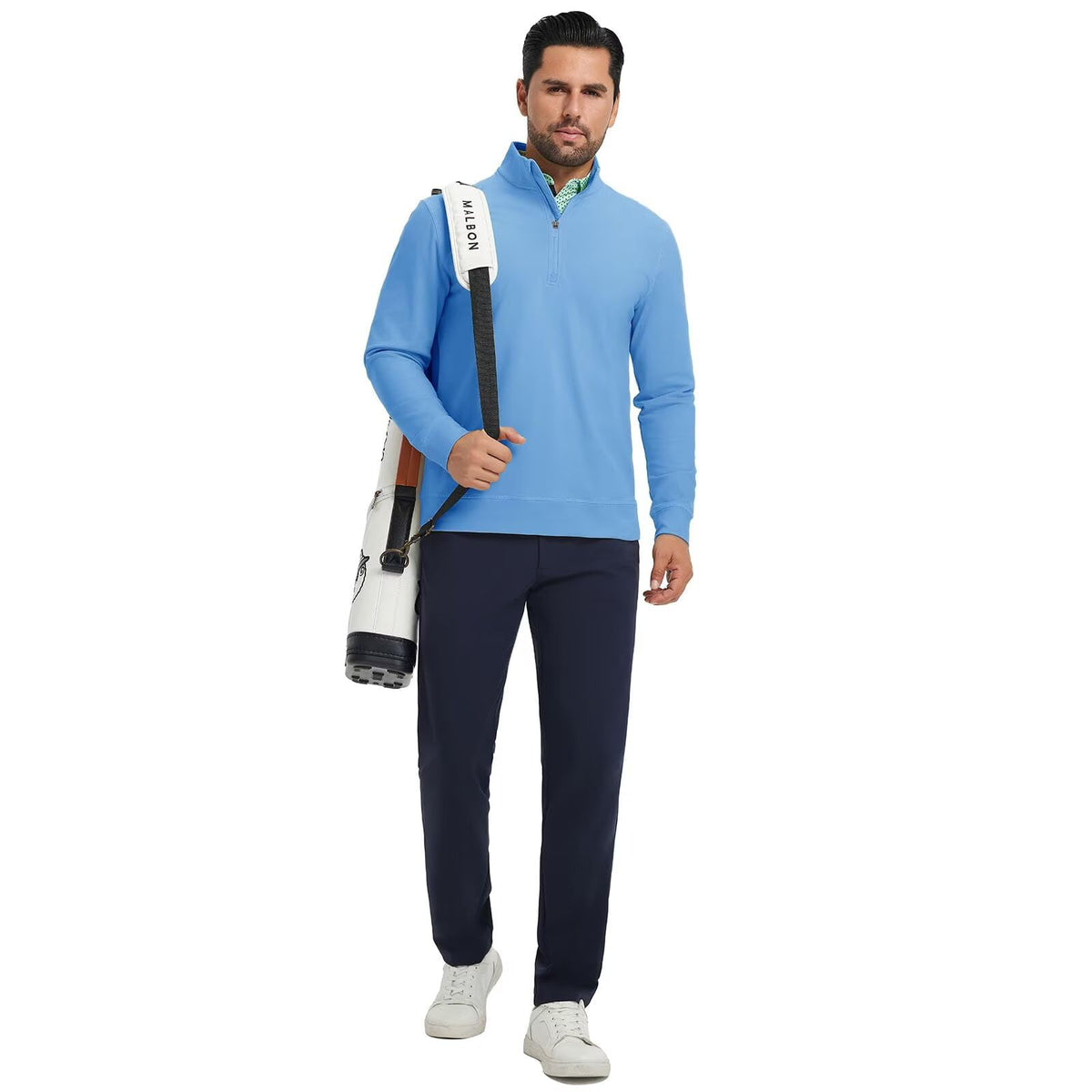 M MAELREG layering-ready pullover paired with tees or jackets