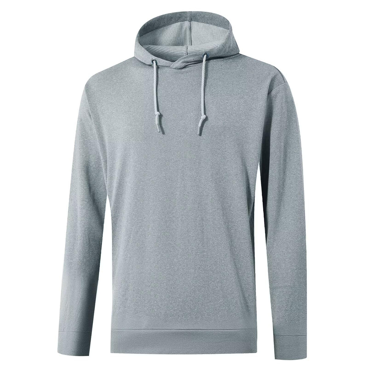 M MAELREG hoodie front view highlighting soft, moisture-wicking fabric for daily wear.