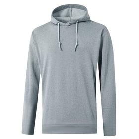 M MAELREG hoodie front view highlighting soft, moisture-wicking fabric for daily wear.