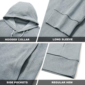 M MAELREG hoodie golf-usage demonstrates versatility for athletic settings.