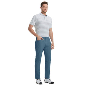 M MAELREG men's business casual pants belt loop detail supports comfortable belt wear