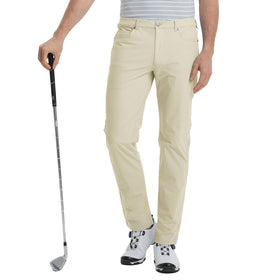 M MAELREG fabric close-up highlighting lightweight stretch for all-day comfort