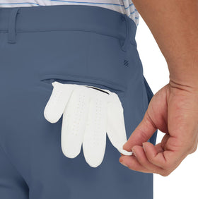 M MAELREG golf pants back pockets for valuables and glove storage