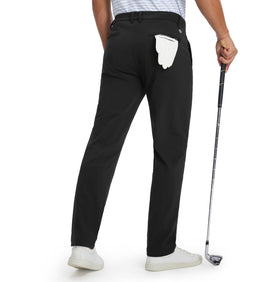 M MAELREG men's golf pants back view showing pocket layout and silhouette.