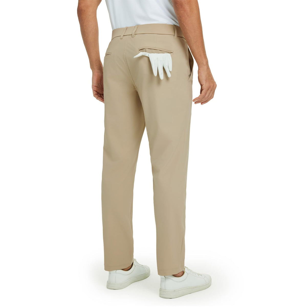 M MAELREG mens golf pants expandable waistband supports adjustable fit.