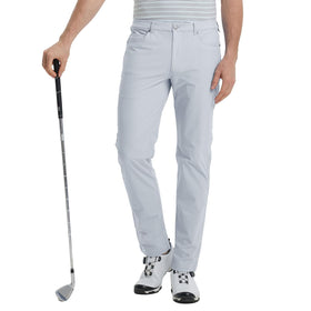 M MAELREG front view of golf pants with breathable, lightweight stretch fabric