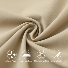 M MAELREG golf pants in khaki color offer versatile casual to dress looks.