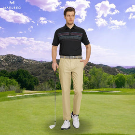 M MAELREG men's golf pants lightweight stretch for easy movement.