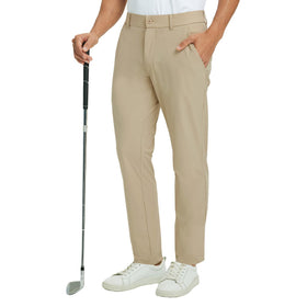 M MAELREG mens golf pants quick-dry fabric for cooling comfort during play.