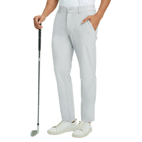 M MAELREG mens golf pants showing soft fabric for all-day comfort
