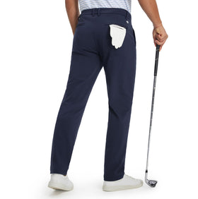 M MAELREG men's golf pants back pockets inside view for gloves or small items.