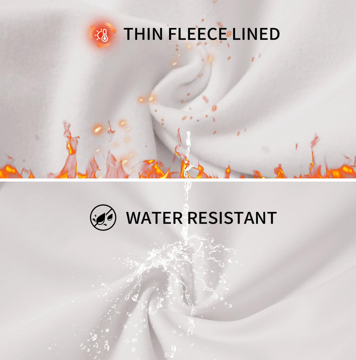 M MAELREG 4 way stretch fabric enables unrestricted swing motion.