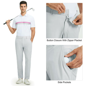 M MAELREG Mens golf pants side pocket highlight for essentials