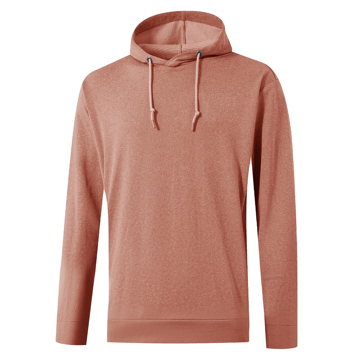 M MAELREG men's hoodie front view highlights versatile pullover for daily use.