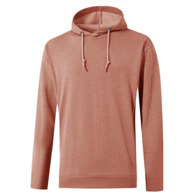 M MAELREG men's hoodie front view highlights versatile pullover for daily use.