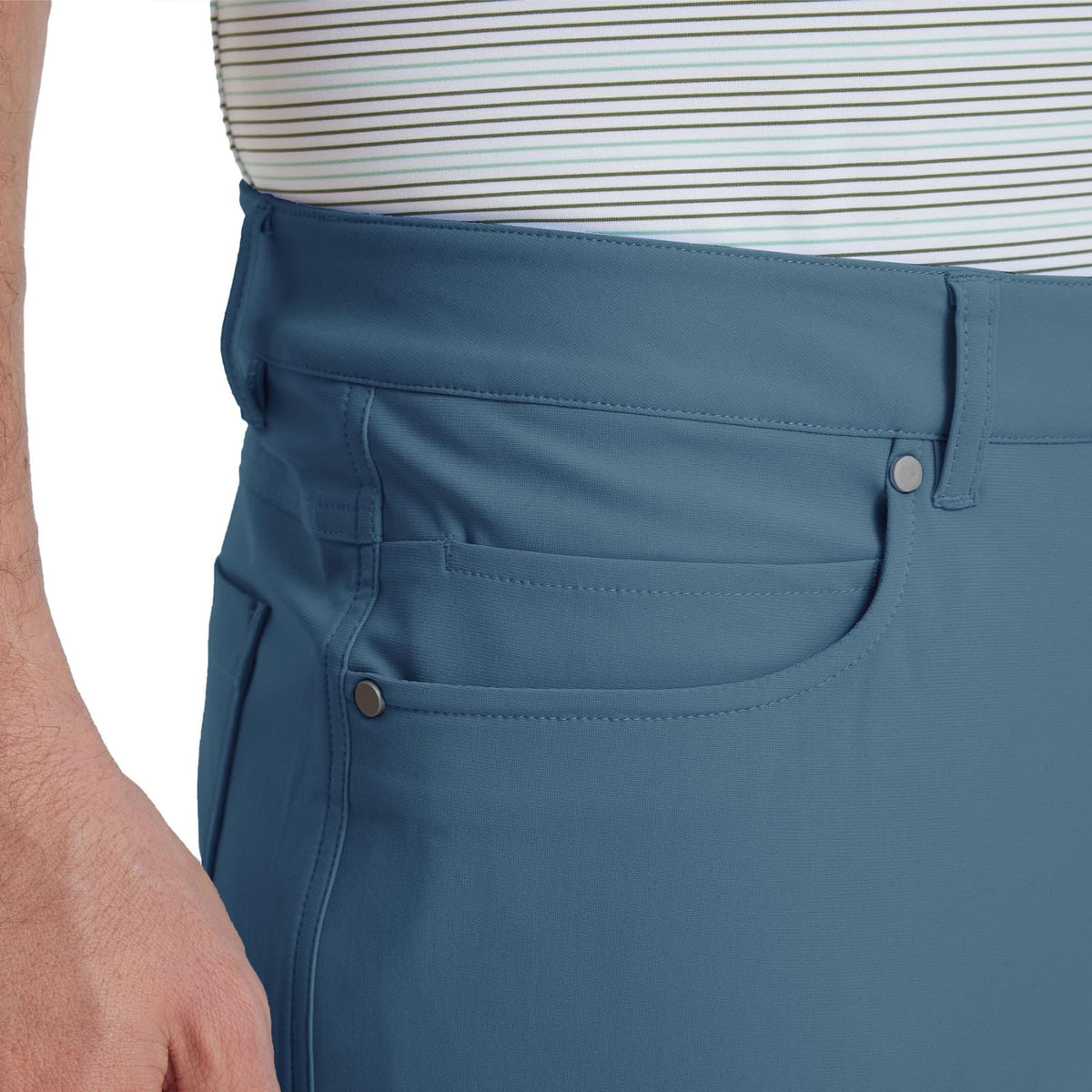 M MAELREG regular-fit trousers pair with a blazer for a polished office-ready look.